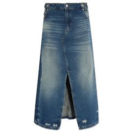 Autre Marque Saia maxi denim MISBHV azul