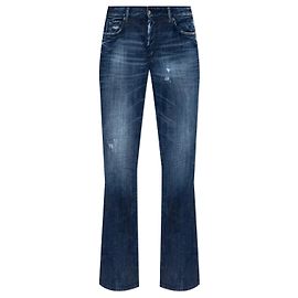 Dsquared2 Medium Waist Bootcut Jeans Blue