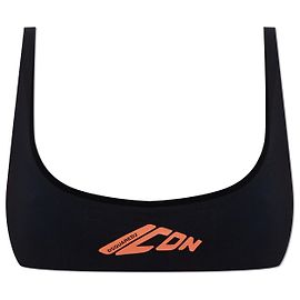 Dsquared2 Bikini-Oberteil Schwarz mit ICON Logo