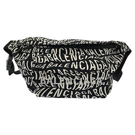Balenciaga LOGO WAVE WHEEL BELT PACK Marsupio in nylon
