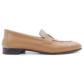 Hermès Zapatos de cuero Hermes Paris H Buckle