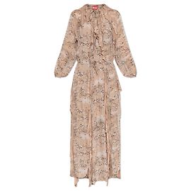 Vestido maxi Diesel D-AZZLING-R1 rosa de viscosa
