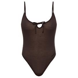 Body in modal a coste marrone Dsquared2