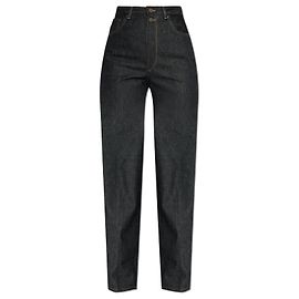 Lemaire Jeans de perna reta azul marinho algodão