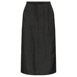 Dries Van Noten Sandora Rock Schwarz Viskose