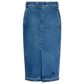 Maison Martin Margiela Gonna midi a matita in denim blu Maison Margiela