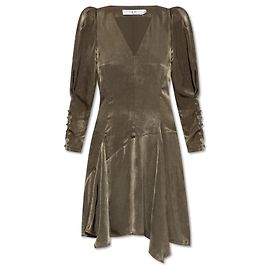 Iro Emerila Kleid in Grün Satin