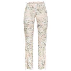 Leggings Diesel P-AFFAL Crema Motivo Floreale