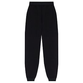 Pantalones de chándal negros Emporio Armani de algodón
