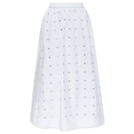Autre Marque POSSE Peggy Openwork Rock Weiß