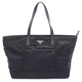 Sac cabas Prada Vela en nylon et cuir Saffiano