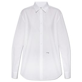 Camicia in cotone bianca Dsquared2 X BETTTER