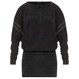 Autre Marque Abito mini stampato Team Paris in cotone MISBHV