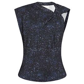 Top Nayda Isabel Marant Blu Navy in Cotone