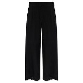 Pantaloni Iro Axelle neri in viscosa