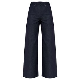 Lacoste Vaqueros de pierna ancha azul marino