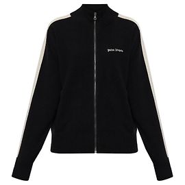 Palm Angels Cardigan con logotipo bordado