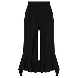 Comme Des Garcons Wollhose schwarz