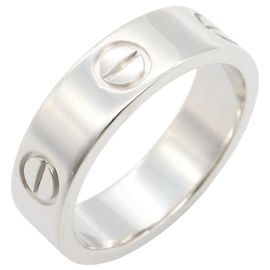 Cartier Love Au750 Weißgold Ring Größe 54