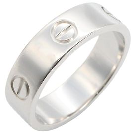 Cartier Love Au750 Weißgold Ring Größe 19
