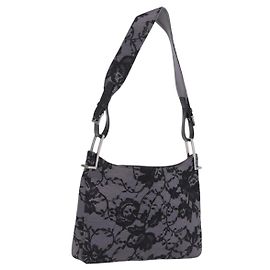 GUCCI Shoulder Bag Satin Purple Silver Auth 211898V - Jerrillo