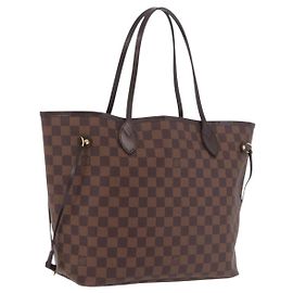 LOUIS VUITTON Damier Ebene Neverfull MM Tote Bag N51105 LV Auth fm5481V - Jerrillo
