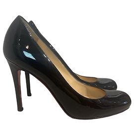 Sapatos de salto Christian Louboutin pretos T.36