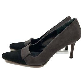 Christian Dior Pumps aus Wildleder Bicolor