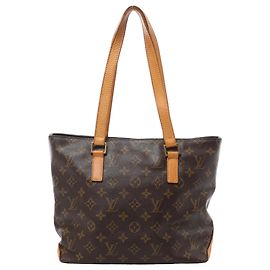 Louis Vuitton Cabas Piano Monogram Shoulder Bag in Brown M51148