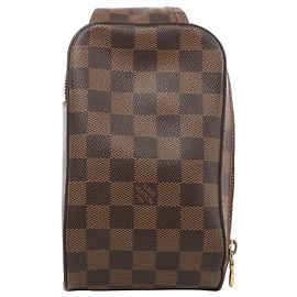 Sac bandoulière Louis Vuitton Geronimos Damier Ebene Marron N51994