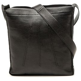 Bolso crossbody Hermès Toudou de piel de cordero negro
