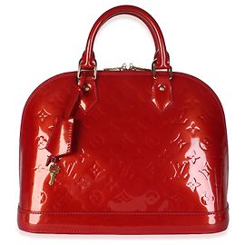 Louis Vuitton Pomme D'Amour Monogram Vernis Alma PM