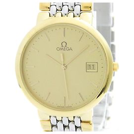 Orologio da polso OMEGA De Ville in acciaio placcato oro Quartz