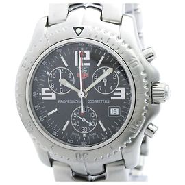 TAG HEUER Link Chronograph Jason Bourne Steel Watch CT1111