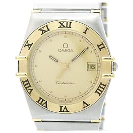 Orologio da uomo OMEGA Constellation 18K Gold Steel Quartz