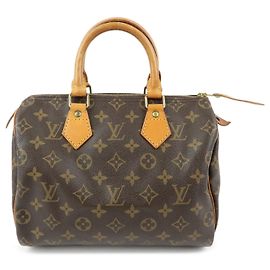 Louis Vuitton Monogram Speedy 25 Boston Bag Hand Bag Brown M41528