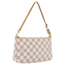 LOUIS VUITTON Damier Azur Pochette Accessoires Pouch N51986 LV Auth mr3159A - Jerrillo