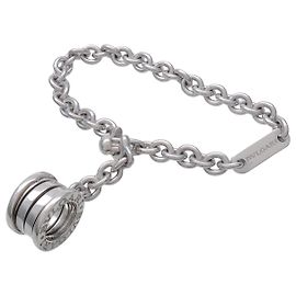 Bulgari BVLGARI B-zero1 Porte-clé 3 Band SV925 Argent