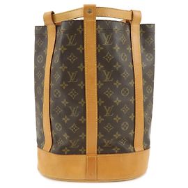 Louis Vuitton Monogram Randonnee PM Schultertasche Brown M42243