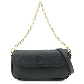 Louis Vuitton Monogram Empreinte Wallet On Chain Ivy Hand Bag M82154