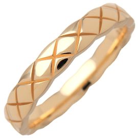 CHANEL COCO Crush Mini Ring K18 750YG Yellow Gold #50 US5.25 J11794