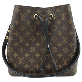 Bolso de hombro Louis Vuitton Monogram Neo Noe Noir M44020