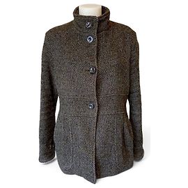 Autre Marque BRIAN DALES – Short Coat/Jacket in Wool, Alpaca and Mohair Blend