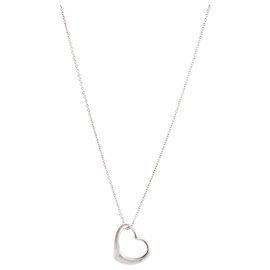 TIFFANY & CO - Collar Open Heart Tiffany & Co x Elsa Peretti en plata edición limitada