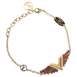 LOUIS VUITTON Brassley Essential V California Bracelet Gold M69580