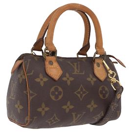 LOUIS VUITTON Monogram Mini Speedy Hand Bag M41534 LV
