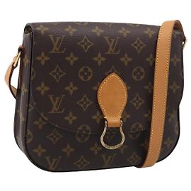 LOUIS VUITTON Monogram Saint Cloud GM Shoulder Bag M51242 LV