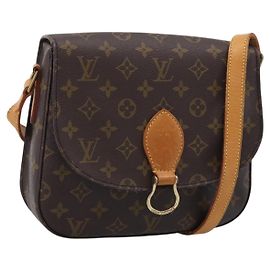LOUIS VUITTON Monogram Saint Cloud GM Shoulder Bag M51242 LV