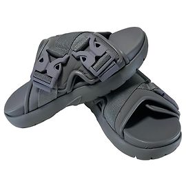 Bottega Veneta – Sandalias Snap de tejido Vapor Grey – Talla EU 43