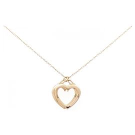 Tiffany & Co Collar Tiffany Sentimental Double Heart en oro rosa 750